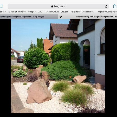 „Ferienwohnung Anni“ Billigheim-Ingenheim 外观 照片